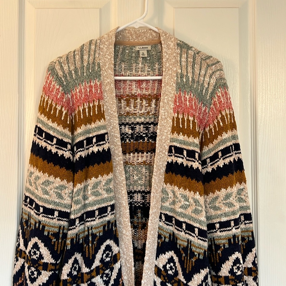 Beautiful Thick Rag Sweater Cardigan